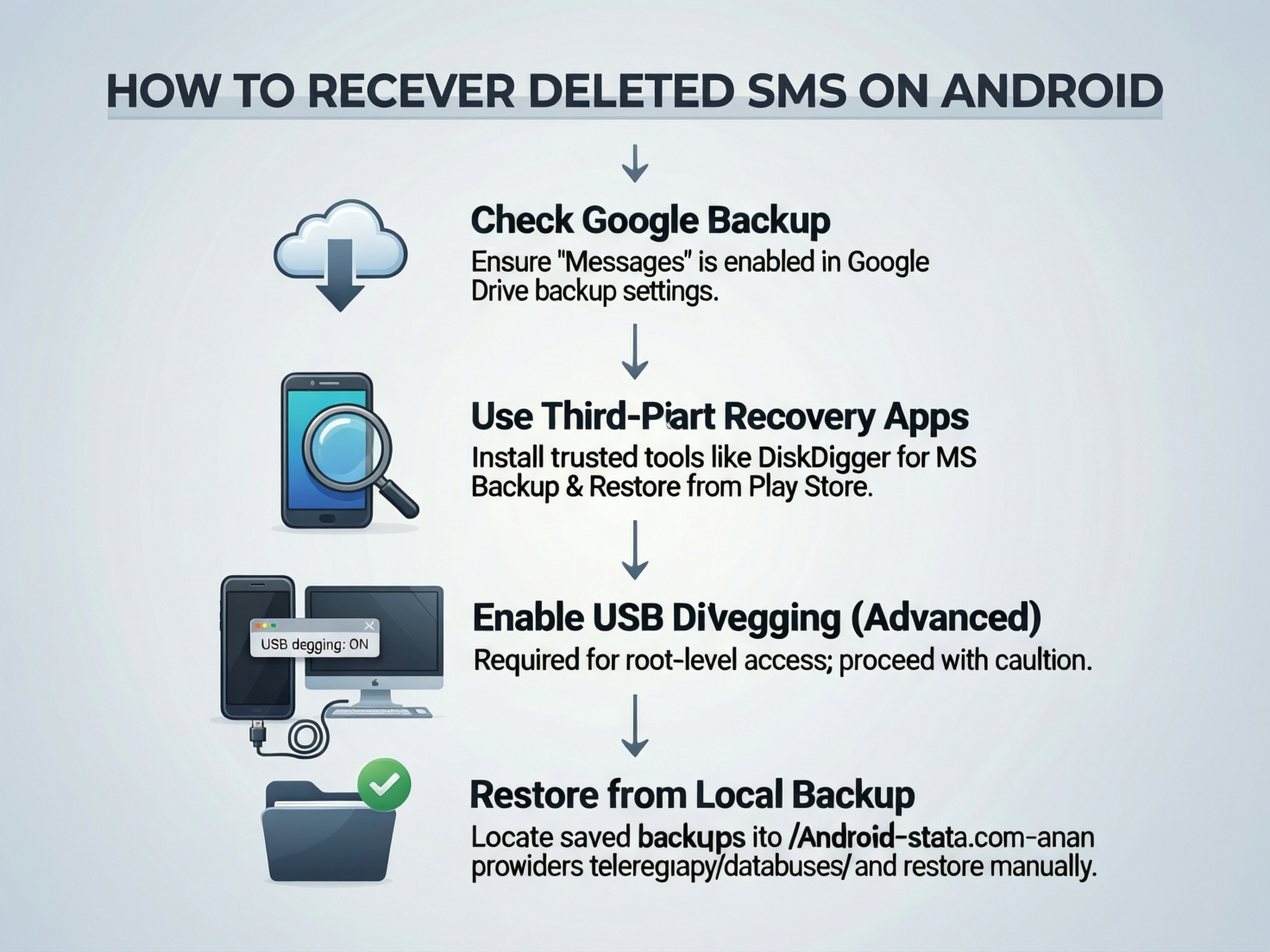 How to Recover Deleted SMS in Android: Top 2 Hacks