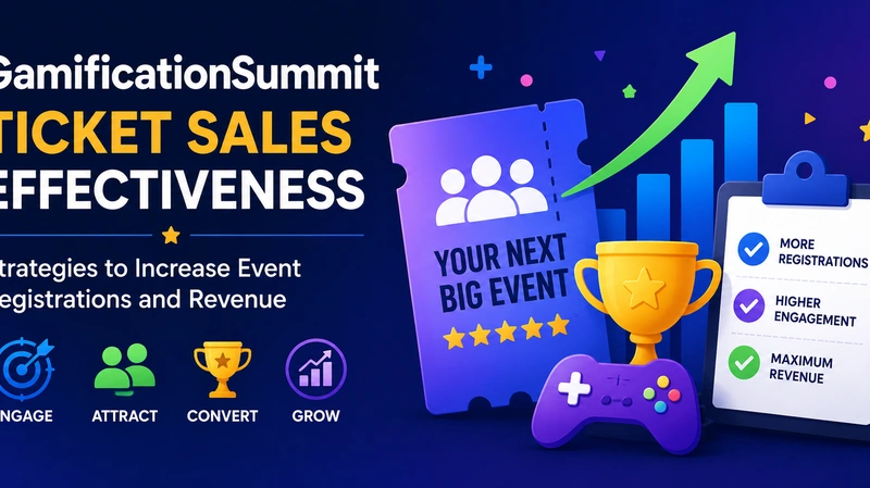 GamificationSummit Ticket Sales Effectiveness