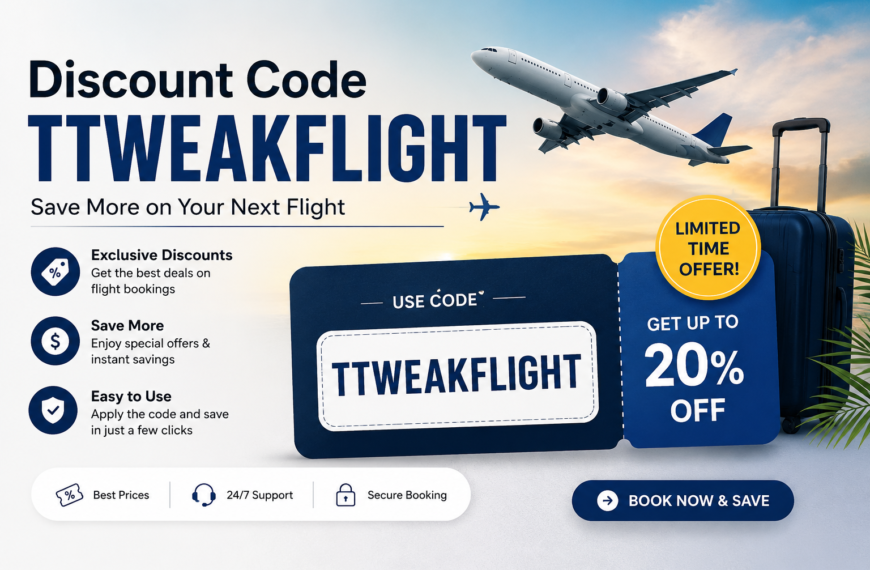 Discount Code TTweakFlight: How to Actually Save Money on Flights in 2026