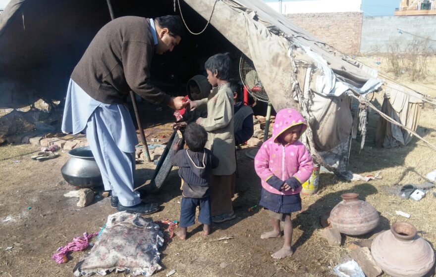 Polio vaccination drive in Pakistan
