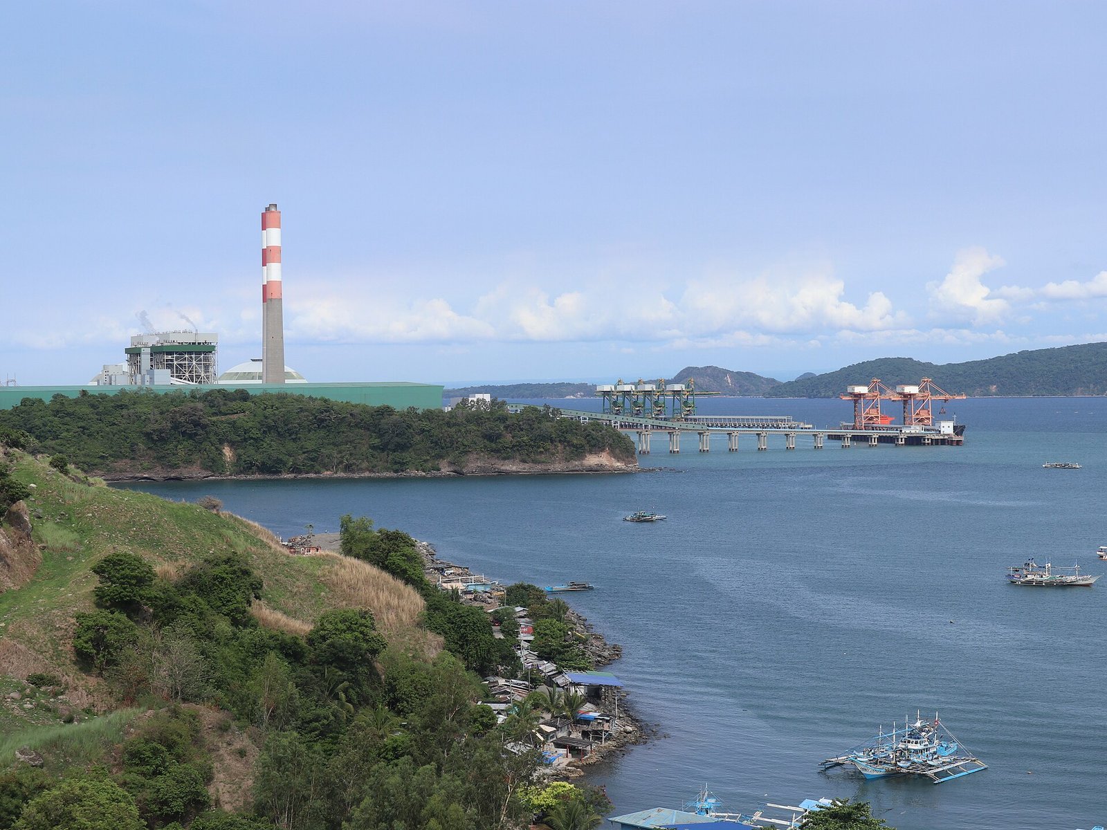 Coal-fired power station at Mariveles