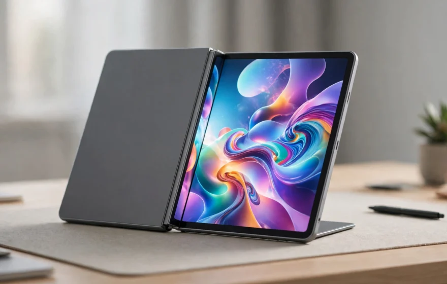 A generic foldable tablet device concept